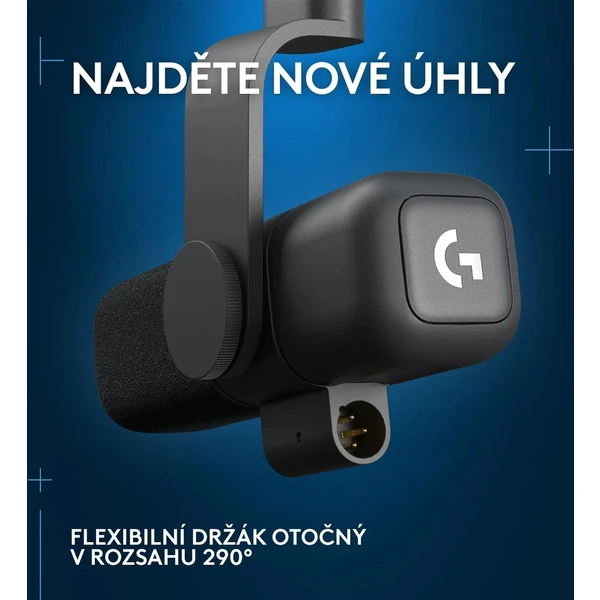 Logitech G Yeti Studio mikrofón čierny - Mikrofóny - Obrázok H9I4000O01