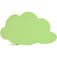 Rocada Skin Shape Cloud 6451-230 magnetická tabuľa zelená RAL 230 - Magnetické tabule