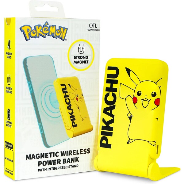 OTL Pokémon Pikachu magnetická bezdrôtová powerbanka
