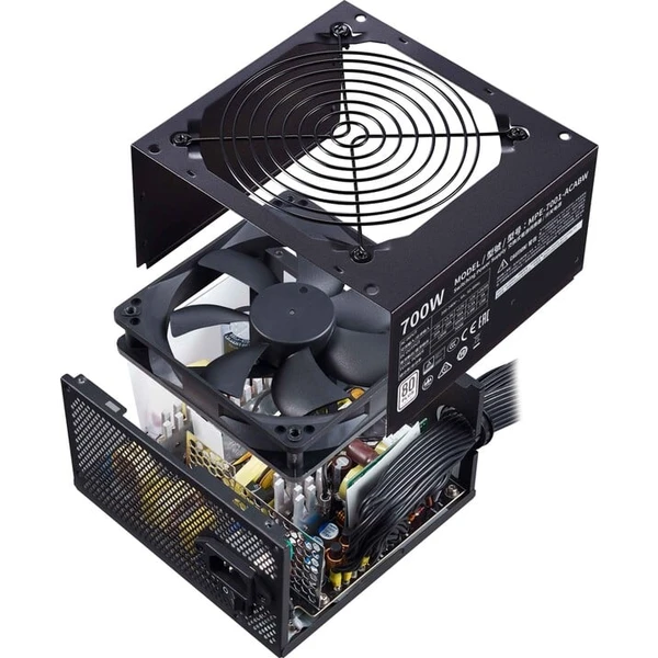 Cooler Master MWE 700 White V2 700W - Zdroje - Obrázok H9UJ300401