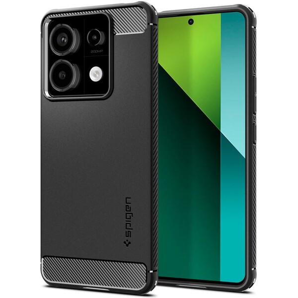 E-shop Spigen Rugged Armor kryt Xiaomi Redmi Note 13 Pre 5G / POCO X6 5G matne čierny