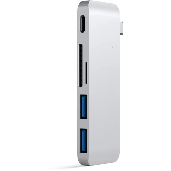 Satechi Passthrough USB hub pre MacBook strieborný - USB huby - Hlavný obrázok