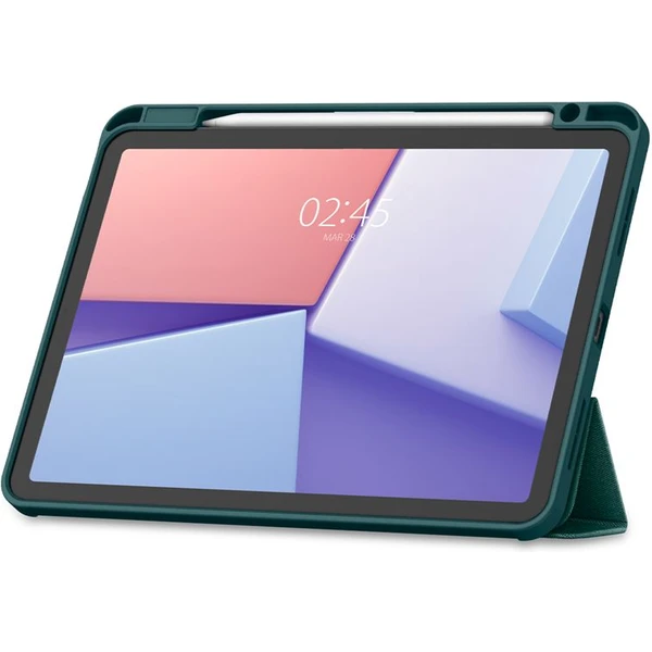 Spigen Urban Fit puzdro iPad Air 11" (2024/2025/2026) polnočne zelené - Puzdra - Obrázok HAE5000O01