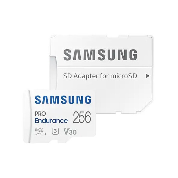 E-shop Samsung PRO Endurance microSDXC 256GB + SD adaptér