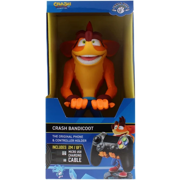 EXG Cable Guys Crash Bandicoot - Crash - Figúrky - Obrázok HAM3G00101