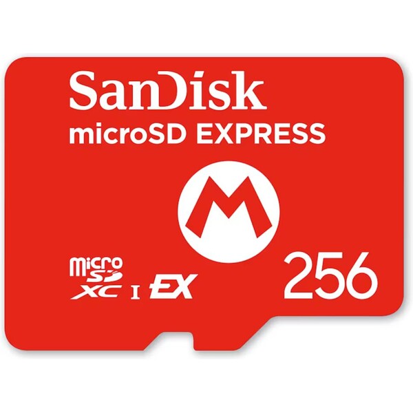 Nintendo Switch 2 microSD card 256 GB Sandisk