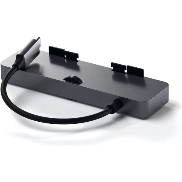 Satechi Aluminum USB-C PRO Hub (3x USB 3.0, MicroSD) vesmírne šedý - USB huby - Obrázok HAS1000701
