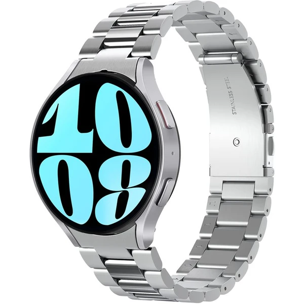 Spigen Modern Fit 316L Band remienok Samsung Galaxy Watch6 44mm strieborný - Remienky - Hlavný obrázok