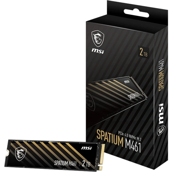 MSI SPATIUM M461, M.2 - 2TB - SSD - Obrázok HB35000N01