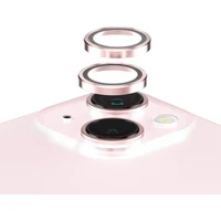 PanzerGlass HoOps Apple iPhone 15/15 Plus - pink aluminium - Ochranné fólie a sklo