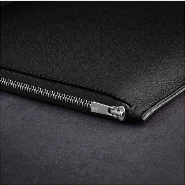 Woolnut kožené puzdro Folio na iPad Pro 11"/iPad Air 11" čierne - Puzdra - Obrázok HBJR100501