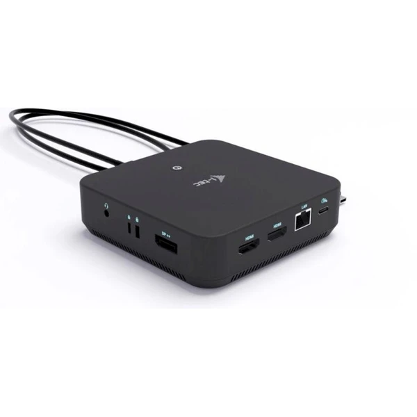 i-tec USB-C DP Dual HDMI dokovacia stanica  - Dokovacie stanice - Obrázok HBLK000K01