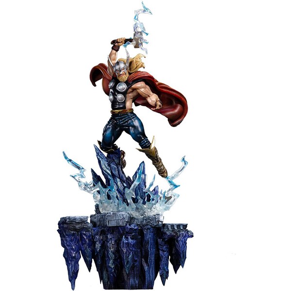 Soška Iron Studios Marvel: Infinity Gauntlet Diorama - Thor Deluxe BDS Art Scale 1/10