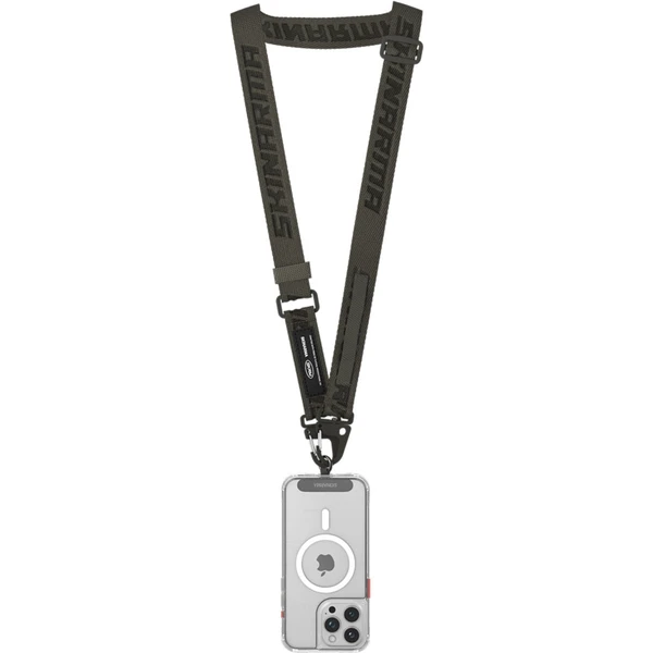 SKINARMA Scout XE Universal Lanyard popruh olivovo zelený - Popruhy a crossbody - Obrázok HCQA000O01