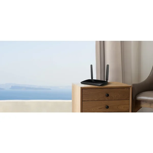 TP-Link TL-MR6400 Wi-Fi 4 smerovač čierny - Wi-Fi routery - Obrázok HCQFF00101