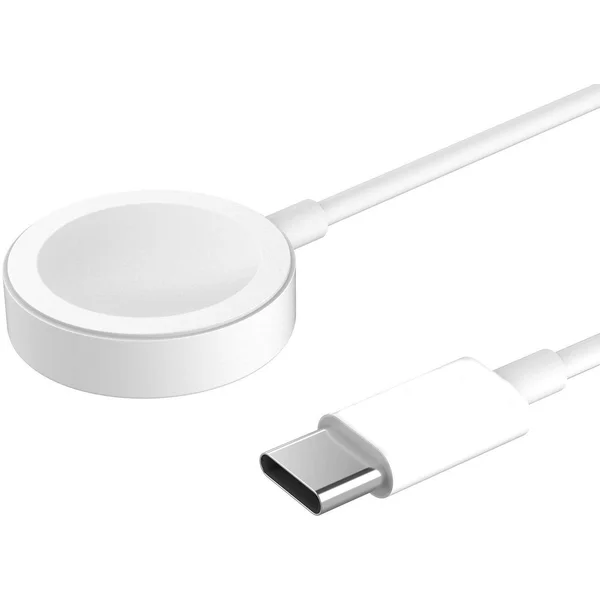 Taktický nabíjací kábel USB-C pre Apple Watch 1m biely - Káble a redukcie - Obrázok HCZV600301