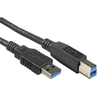PremiumCord Kábel USB 3.0 Super-speed 5Gbps A-B, 9pin, 0,5m - Káble
