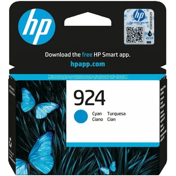 E-shop HP 924 cartridge tyrkysová