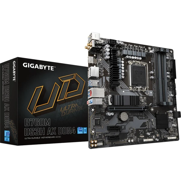 GIGABYTE B760M DS3H AX DDR4 - Základné dosky - Obrázok HDH1G00101