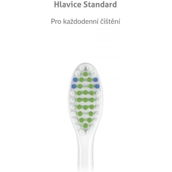 TrueLife SonicBrush UV Heads White Standard 8 Pack - Zubné kefky - Obrázok HDTG300401