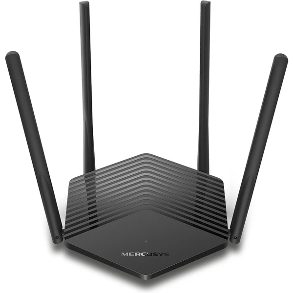 Mercusys MR60X Wi-Fi 6 router čierny - Wi-Fi routery - Hlavný obrázok