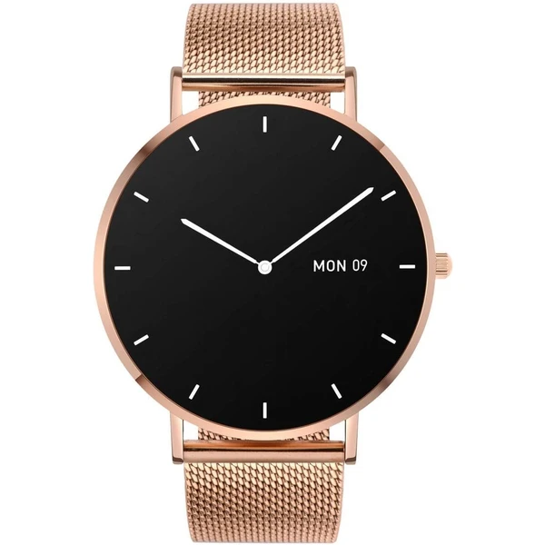 Garett Smartwatch Verona zlatá, oceľ - Inteligentné hodinky - Obrázok HEEM300401