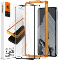 Spigen Glass tR AlignMaster tvrdené sklo Google Pixel 8 Pro (2-pack) - Ochranné fólie a sklo