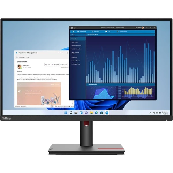 Lenovo ThinkVision T27p-30 monitor 27" - Monitory - Hlavný obrázok