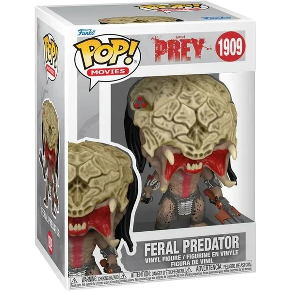 Funko POP! #1909 Movies: Prey - Feral Predator - Funko POP! - Obrázok HFDK000K01