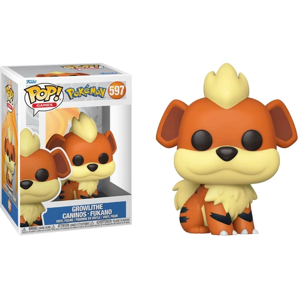 Funko POP! #597 Games: Pokémon - Growlithe - Funko POP! - Hlavný obrázok
