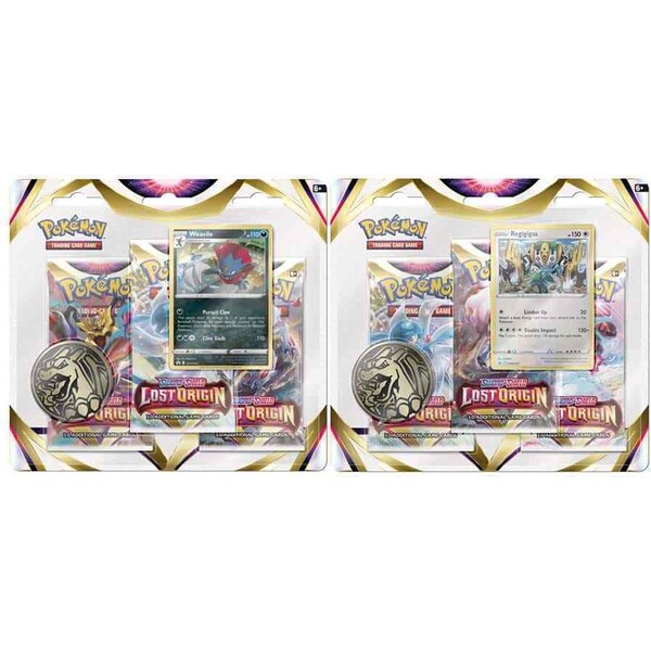 Pokémon TCG: SWSH11 Lost Origin - 3 Blister Booster