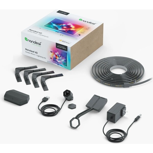 Nanoleaf 4D TV Screen Mirror + šikovné LED pásiky Starter Kit 5,2 metrov pre televízie až do 85'' /