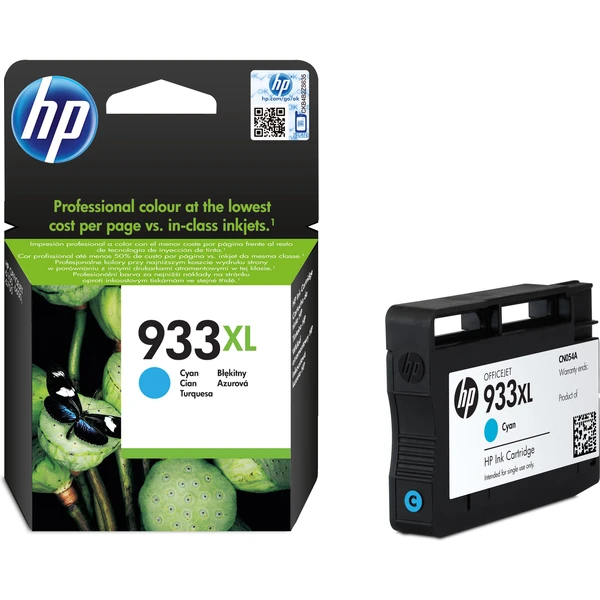 HP CN054AE č. 933XL Azúrová originálna - Cartridge - Obrázok HHOE100501