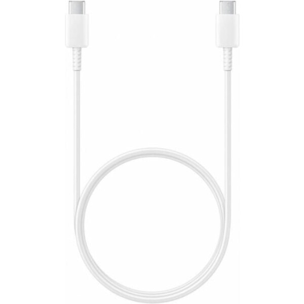 E-shop Samsung USB-C/USB-C napájací kábel 25W 1m biely Bulk