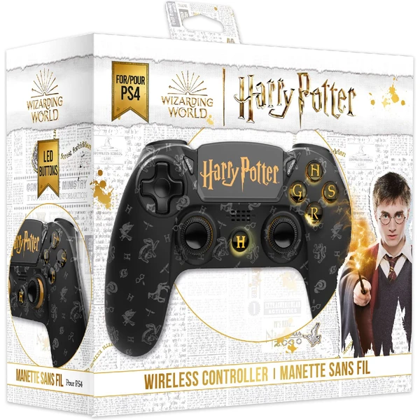 Freaks and Geeks herný ovládač s motívom Harry Potter - Logo (PS4) - Herné ovládače - Obrázok HI92G00101
