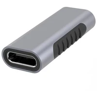 PremiumCord USB-C/USB-C redukcia strieborná - Káble a redukcie