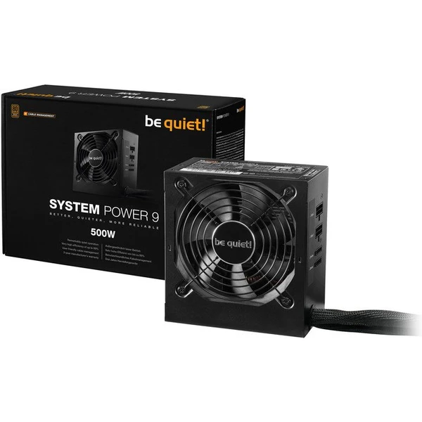 Be quiet! System Power 9 CM 500W - Zdroje - Obrázok HJD4700301