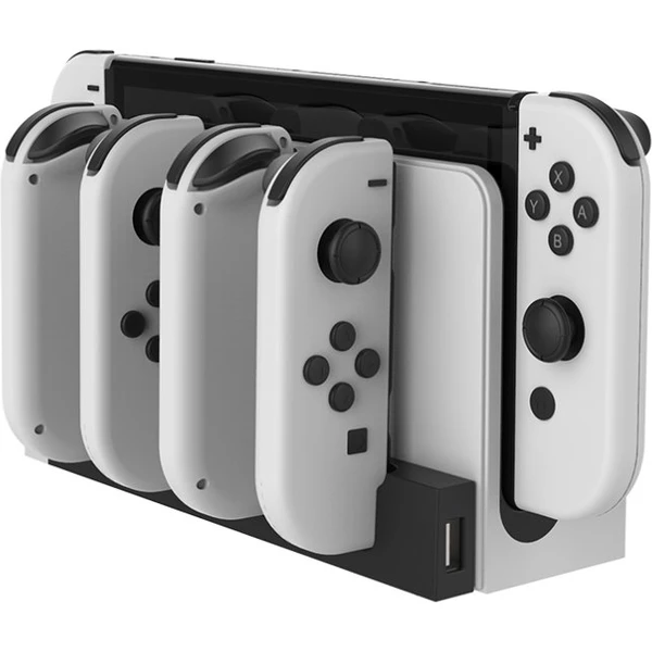 iPega 9186 nabíjacia stanica pre Nintendo Switch a Joy-con biela/čierna - Nabíjačky - Obrázok HK81000701
