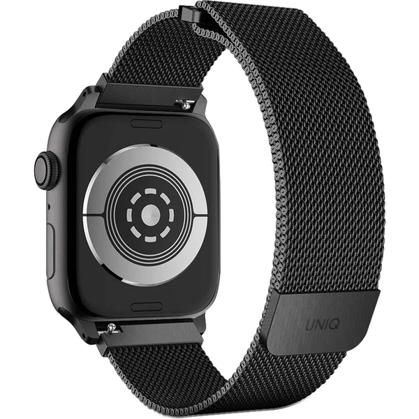 UNIQ Dante oceľový remienok Apple Watch 42/41/40/38mm grafitový - Remienky - Obrázok HK8G100501