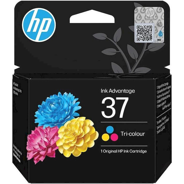 HP 37 Original Ultra Ink Advantage Cartridge trojfarebná - Cartridge - Hlavný obrázok