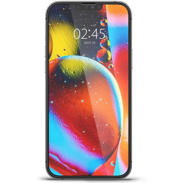 Spigen tR Slim HD ochranné sklo iPhone 14 Plus/13 Pro Max čierne - Ochranné fólie a sklo - Obrázok HL3Z000501