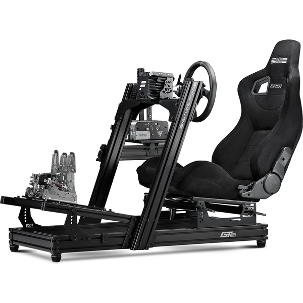 Next Level Racing GT Elite Aluminium Simulator Cockpit Front and Side Mount Edition - Herné sedačky - Obrázok HL9K300401