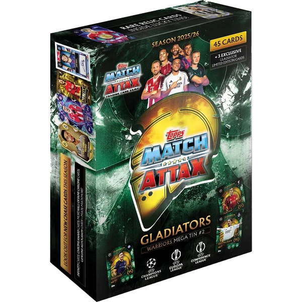 Futbalové karty Topps UCC Match Attax 2025/26 Mega Tin - Futbalové karty - Obrázok HLDJ000K01