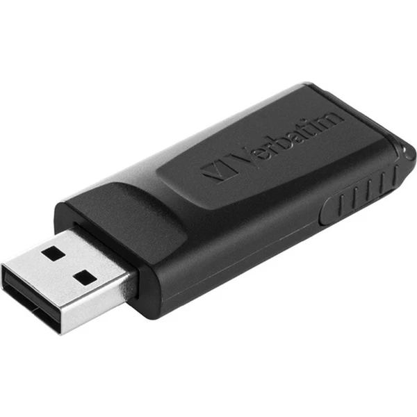 Verbatim USB Flash Disk Store 'n' Go Slider 64GB čierna - Flashdisky - Hlavný obrázok