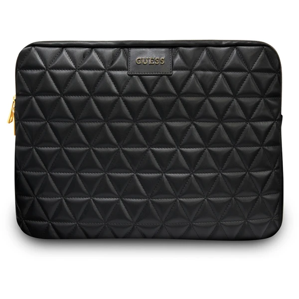 Guess Quilted puzdro pre 13" notebook čierne - Puzdra - Hlavný obrázok