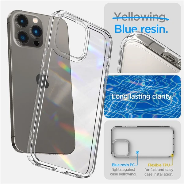 Spigen Ultra Hybrid kryt iPhone 14 Pre číry - Puzdra - Obrázok HM0H300401