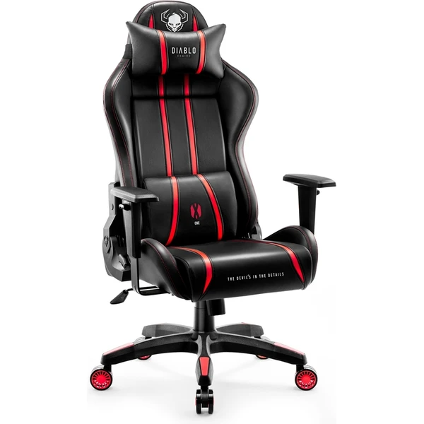 Diablo X-One 2.0 King Size herná stolička čierno-červená - Stoličky - Obrázok HM2G000K01
