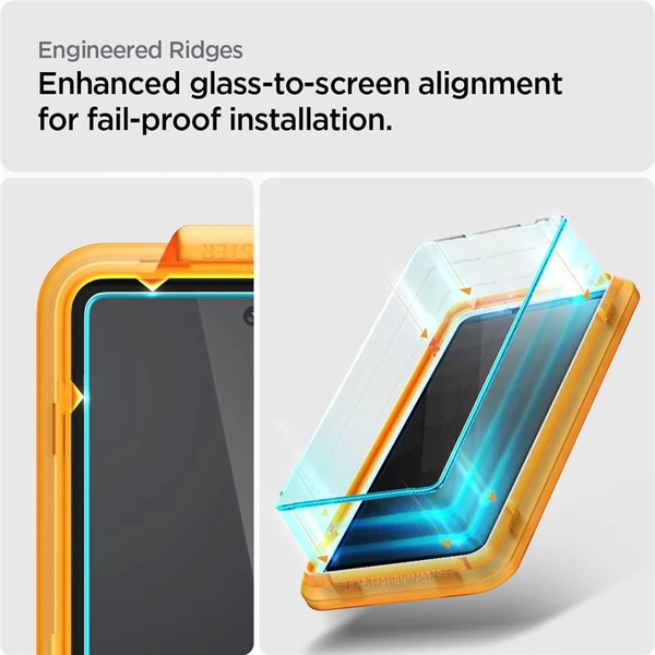 Spigen Glass AlignMaster 2 Pack tvrdené sklo pre Google Pixel 7a číre - Ochranné fólie a sklo - Obrázok HMV1000701
