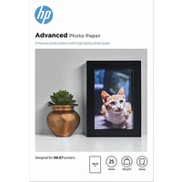 HP Lesklý fotografický papier 25 listov 10 x 15 cm - Fotopapiere