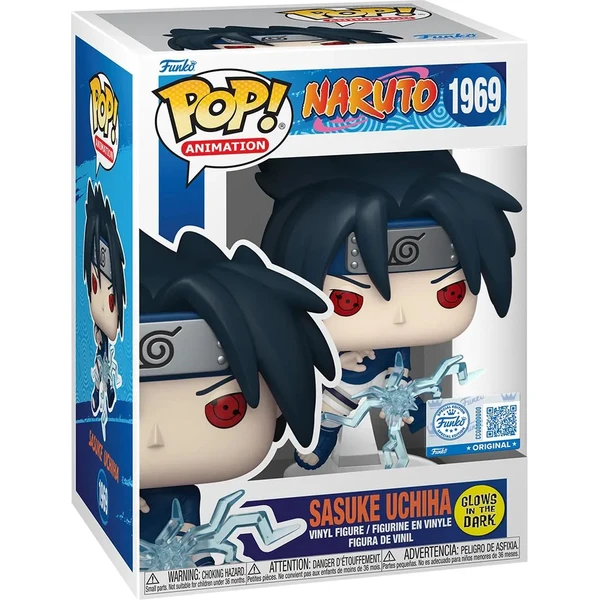 Funko POP! #1969 Animation: Naruto - Sasuke Uchiha (Special) (GITD) - Funko POP! - Obrázok HO2F000K01